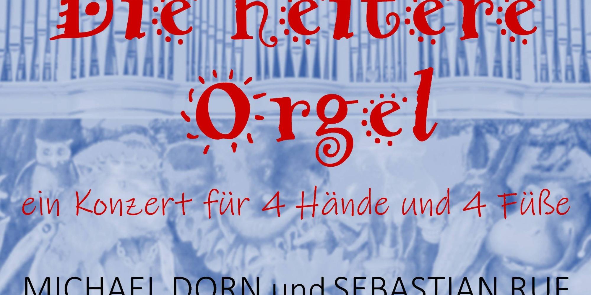 Plakat Heitere Orgel 2023