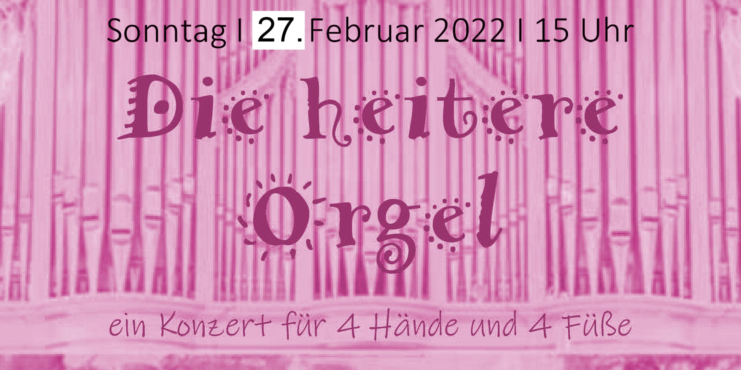 Plakat Heitere Orgel 3